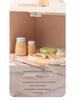Kids' Wooden Kitchen Playset—Log Style Cooking Toy for Pretend Play