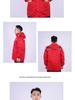 Men's Winter Antistatic Reflective Cotton-Padded Jacket for Cold Storage Workwear