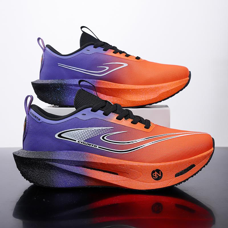 

Новые мужские беговые кроссовки с карбоновой пластиной, специальность для марафона, спортивные, дышащие, легкие, женские, удобные, нескользящие, повседневные кроссовки 40