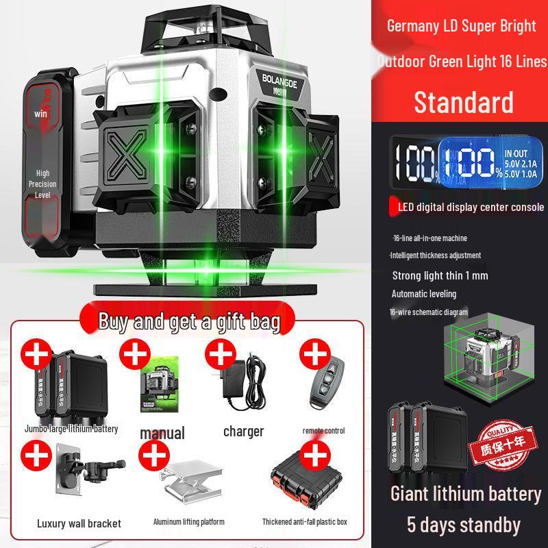 High Precision Automatic Green Beam Outdoor Laser Level