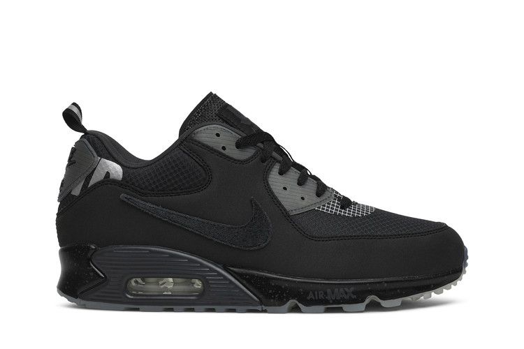 Męskie Trampki Nike Air Max 90 20 Undefeated Czarne Czarne/Czarne-Antracytowe-Różowe