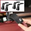 LQLT3 Car Seat Back Hook Multi-functional Hanging Hange Holder Auto Accessories For Skoda VII S Rapid Fabia Octavia Yeti Superb Kamiq