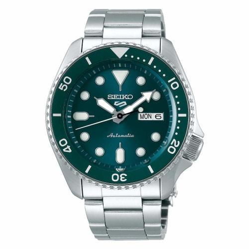 

Seiko 5 Sports Automatic Mechanical Watch, Limited Edition, Men s, Seiko Five Sports, SRPD61K1, Emerald Green (Domestic Model Number: SBSA011)