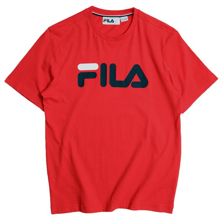 FILA T Shirts Unisex Crew Neck Moderate Straight Fit LM173218