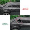 Car Rear Window Louver Cover For BMW 5-Series E60 2004-2010 Side Rear Window Vent Shutter Spoiler Covers