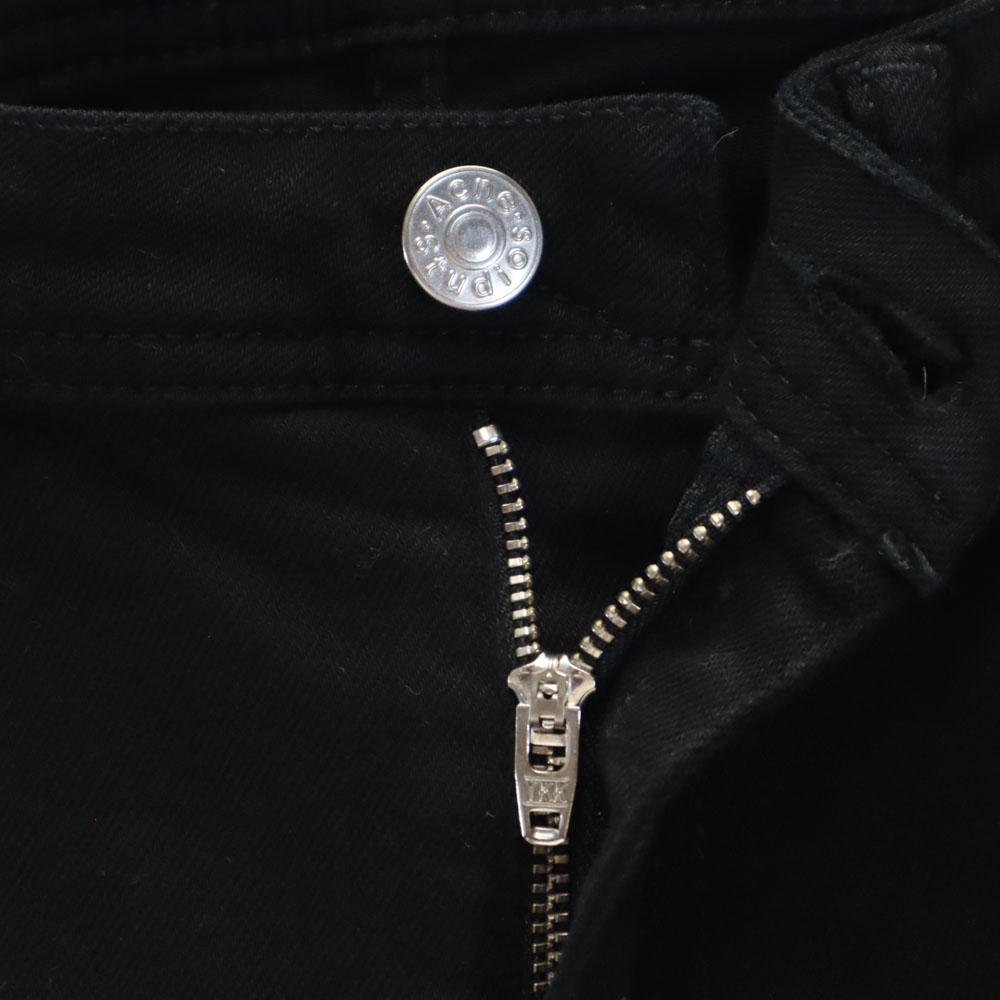 Acne Studios Bla Konst Made In Italy Long Pants W28 Black Stretch Men's Used