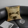 The L-Lord Ringss Movie Cushion Cover Pillowcase Ultra Soft Skin Friendly Fabric Cloud Like Comfort & Concealed Zipper