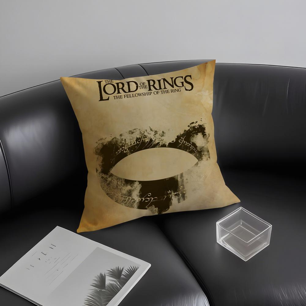 The L-Lord Ringss Movie Cushion Cover Pillowcase Ultra Soft Skin Friendly Fabric Cloud Like Comfort & Concealed Zipper
