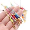 10/20pcs Keychain Rope with Lobster Clasp Jump Rings Lanyard Lariat Strap Cord For DIY Keyring Pendant Jewelry Making Supplies