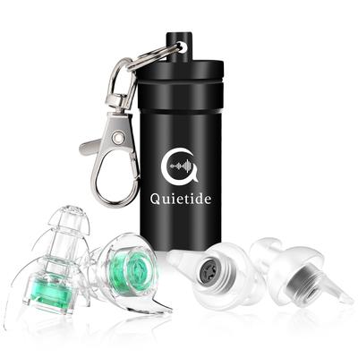 Live Ear Protectors for Preventing Hearing Ideal for Enjoying Loud Music At and Washable and Includes Carrying Case and Japanese Q6 Black and