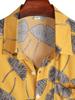 Men's 2023 Floral Hawaiian Short Sleeve Beach Shirt