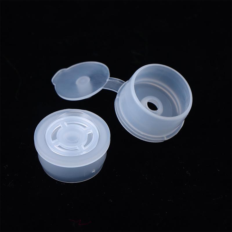 20 Pcs 24-Tooth Diameter Plastic Bottle Cap Replacement Flap Cover For Lotion/Toner Bottle Cosmetic Bottle Cap Accessories