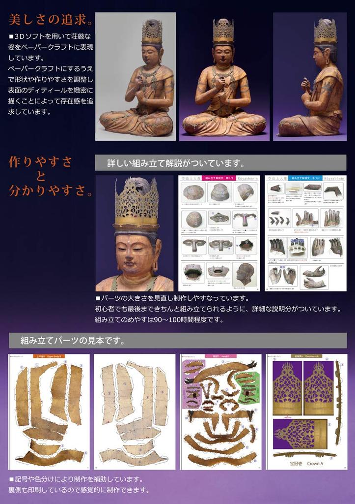 21st Century Paper Craft 04 Seated Vairocana