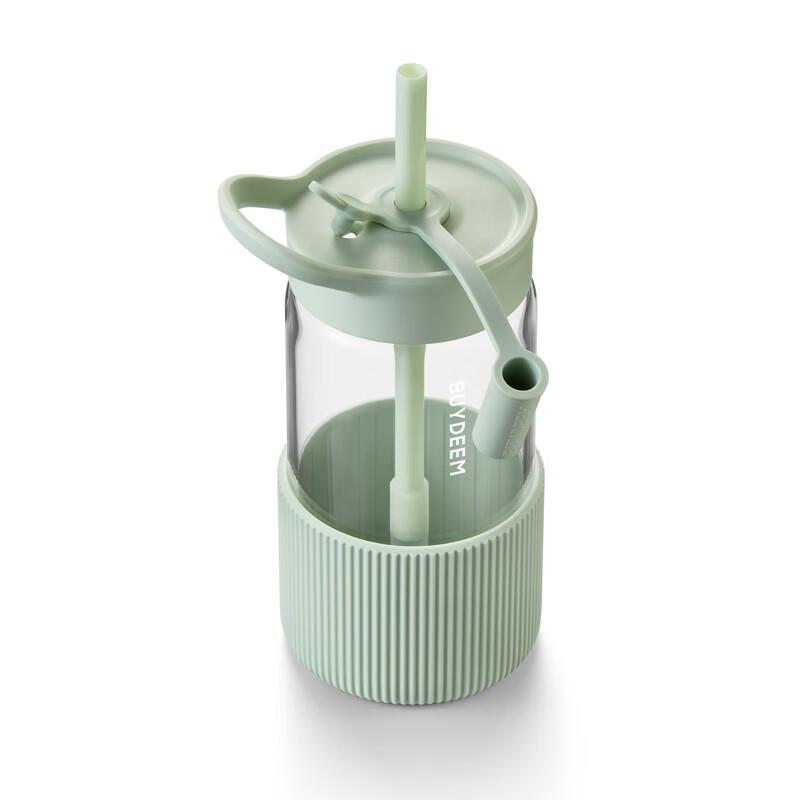 Buydeem Straw Glass Cup