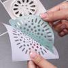 10pcs Hair Cleaning Disposable Floor Drain Sticker Anti-garbage Clogging Hair Filter  Kitchen