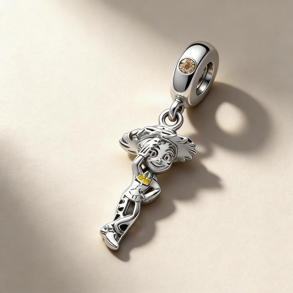 Stitch,Toy Story,Monsters, Inc.Winnie the Pooh Charm Beads Pendant Fit Snake Bracelet Necklace Beads For Diy Jewelry Gift