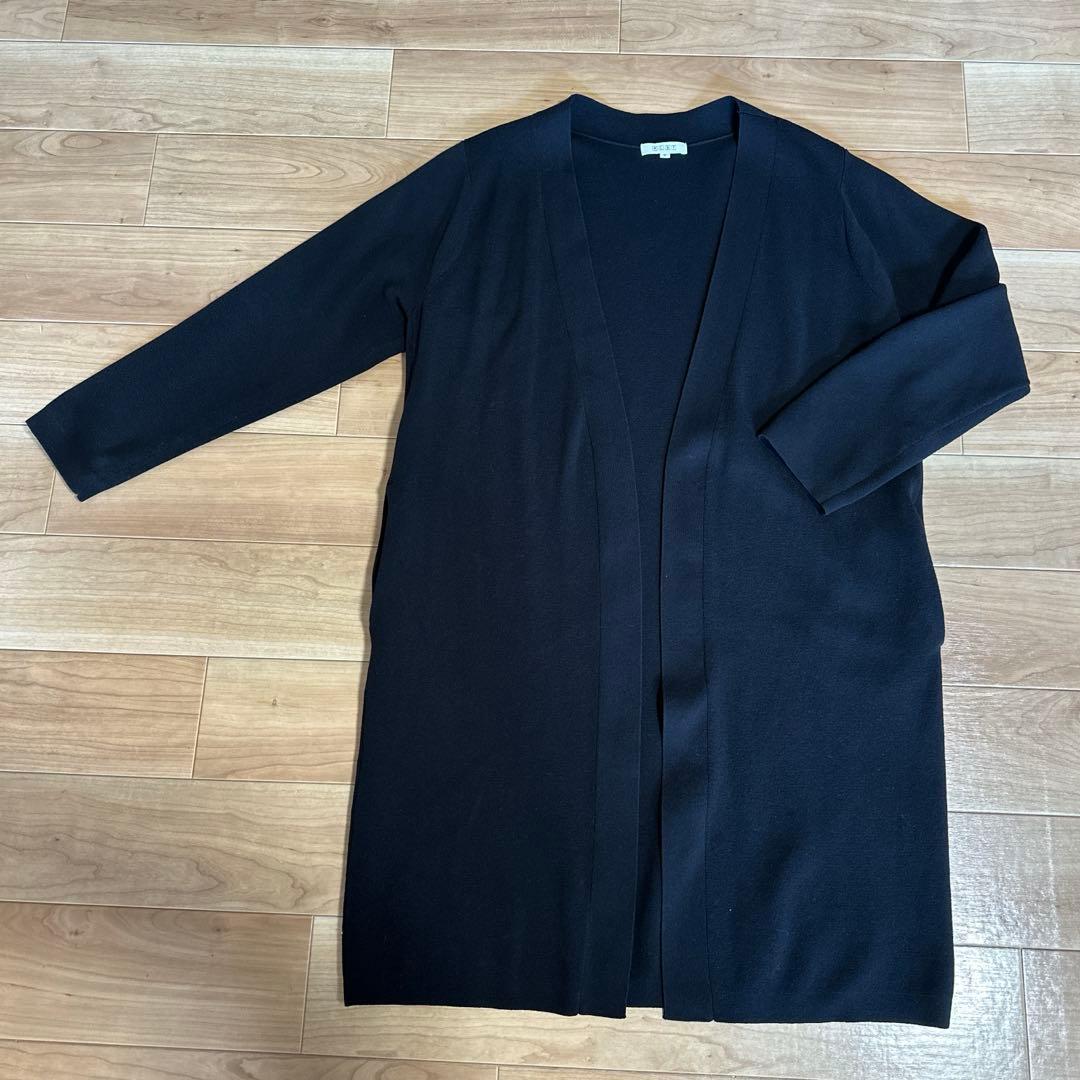 PLST Black Cardigan M