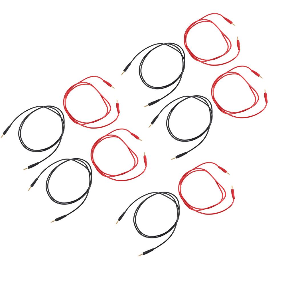 5 Sets Banana Test   Testing Cable Male To Male 2mm 30V AC 60V DC 10A Accessory Set Kit
