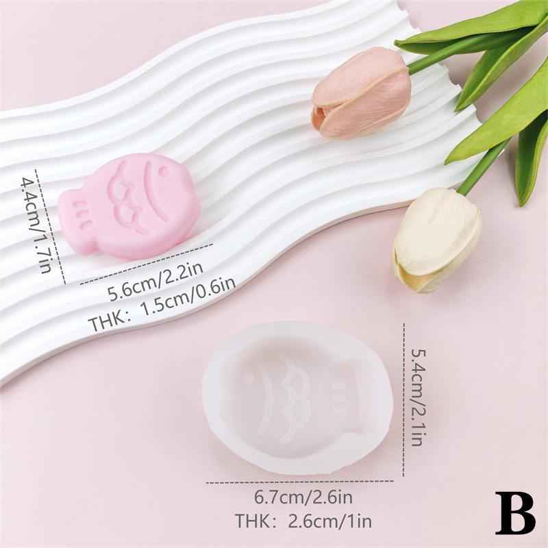 

Silicone Mold For Baking Taiyaki Shaped Cake Mold Dessert Mold Non-Stick Mold For Wax Candle Making DIY Crafts Cookies Chocolate