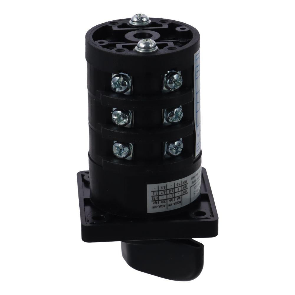 20A 500V 4W Changeover Switch HZ5B-20/30.0-6 7 Position Rotary Changeover Switch 12 Terminals Combination Changeover Switch