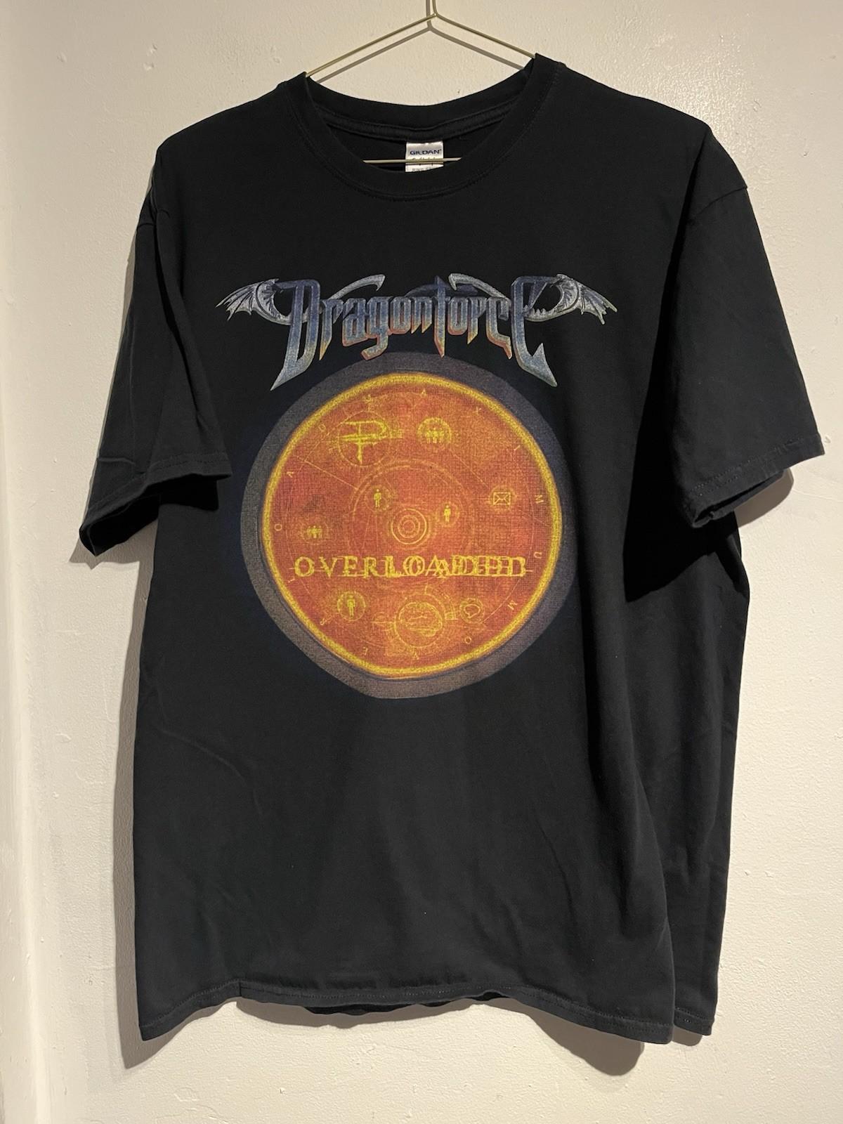 Dragonforce Shirt XL Overloaded Rock Metal Power Gig Festival Powermetal Unisex T-Shirt XXXXL