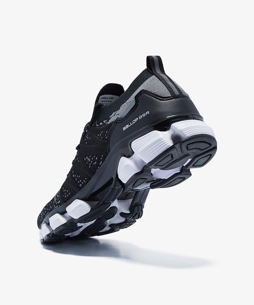 Ballop Knit Running Shoes Tivart 1.0 Black