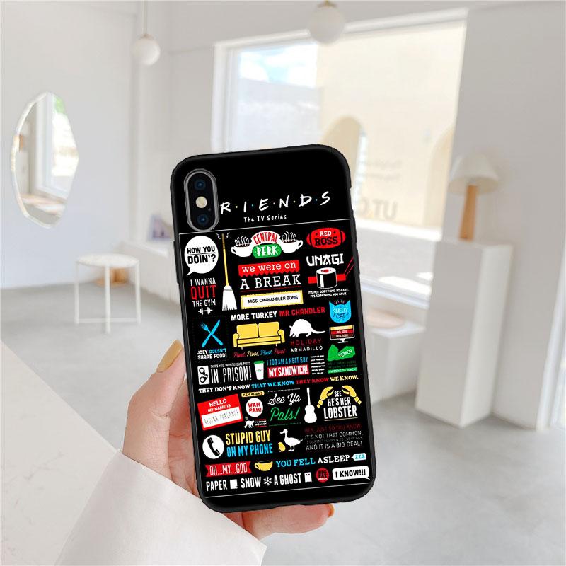 CJ51 F-friends Soft Shell Phone Case for Xiaomi Xiaomi Poco M4 M5 M6 M7 X3 X6 X7 F8 Ultra Pro GT NFC