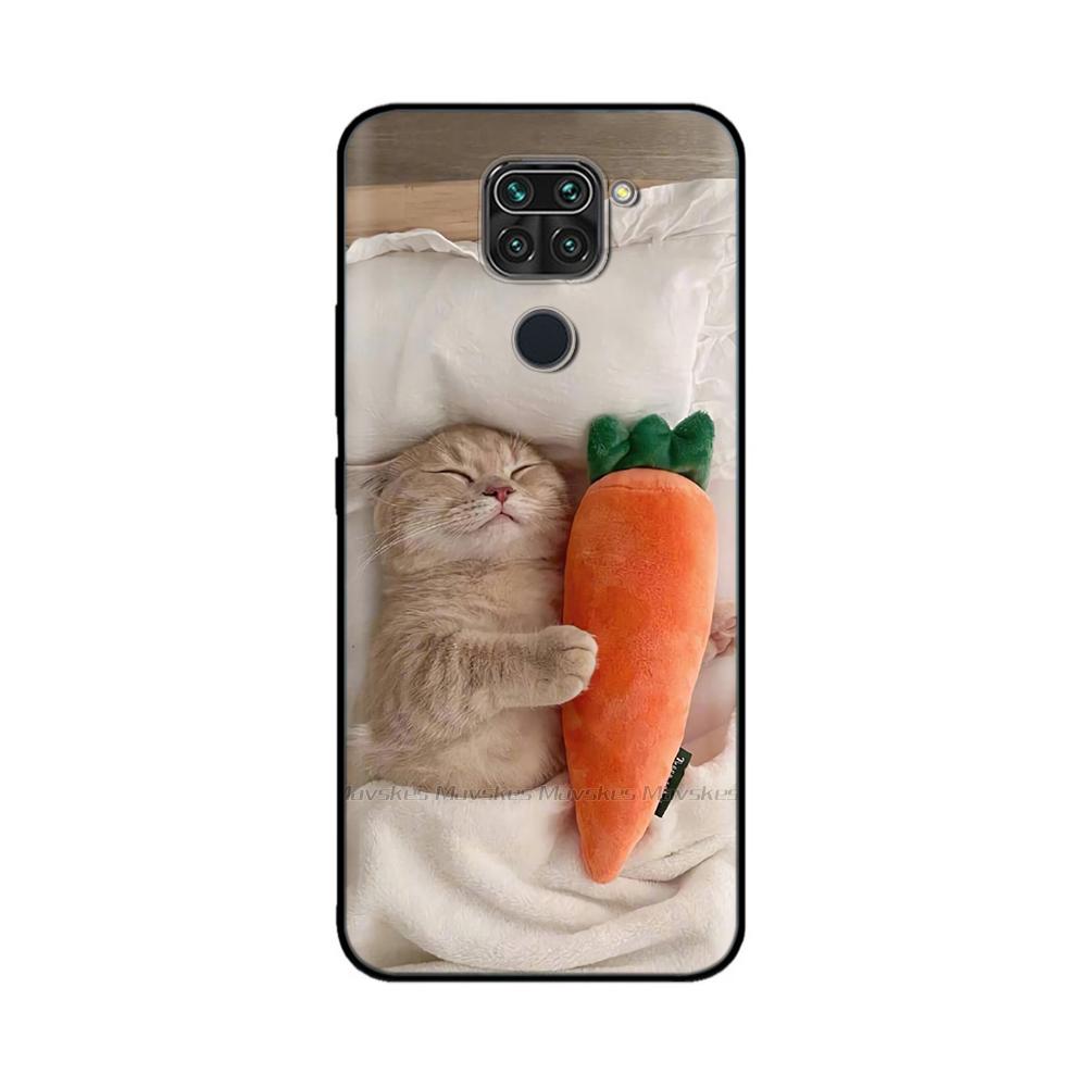 Cute Panda Back Cover For Redmi Note 9 Case For Xiaomi Redmi Note 9 Cases Note9 Soft Liquid Silicone Full Coverage Phone Case