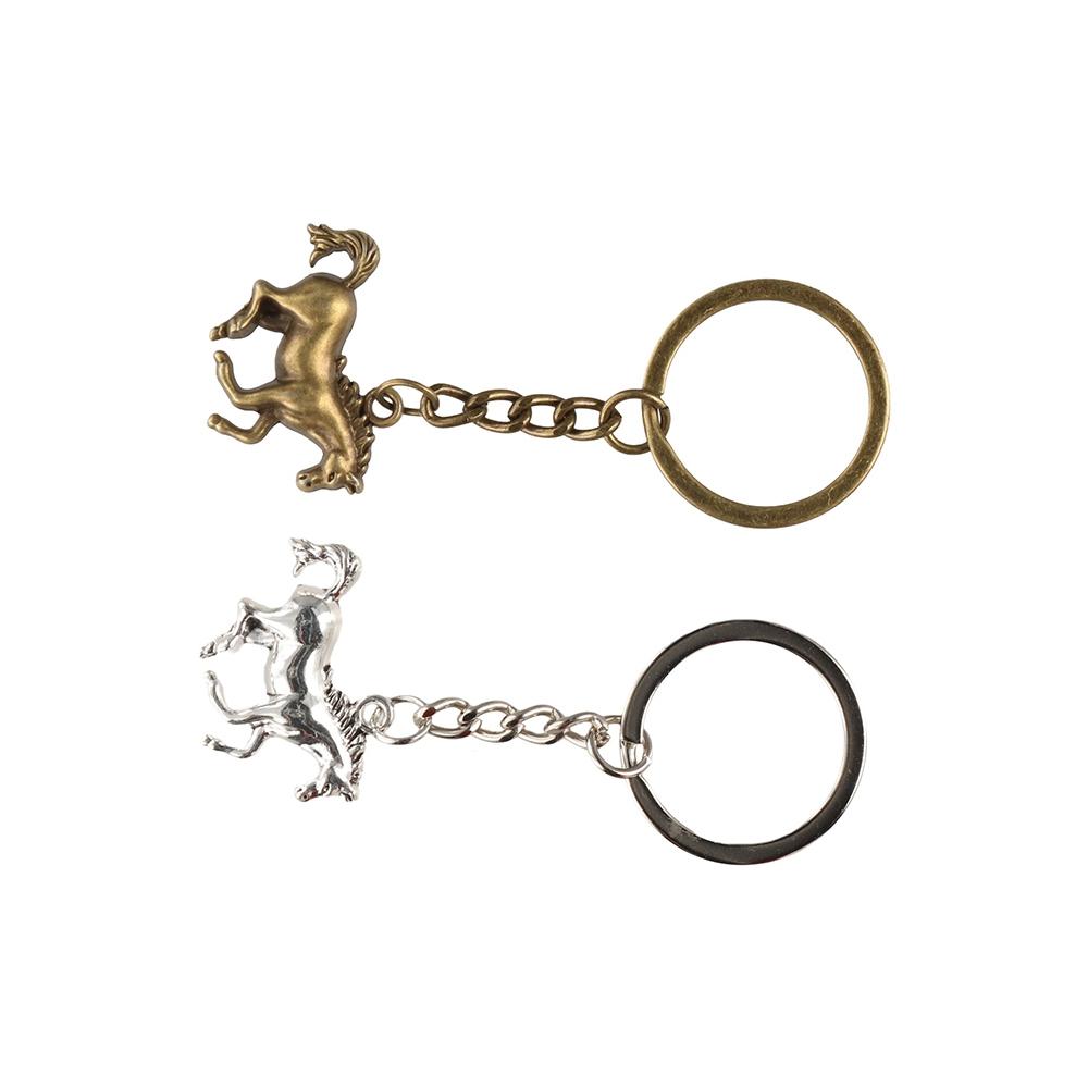 Unique Horse Pendant Key Chain Running Horse Vintage Horse Pendant Keyring  Women