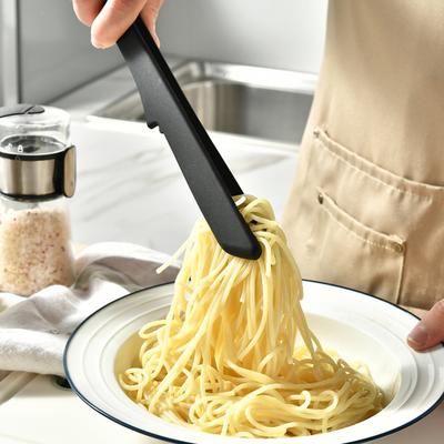 Pinzas de silicona antiadherentes, resistentes a altas temperaturas, aptas para lavavajillas, utensilio de cocina para asar carne, pan y otros alimentos.
