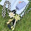 Twist Woven Sunflower Lanyard Long Crossbody Lanyard With A Variety Of Matching Ways Mobile Phone Outdoor Audio Key