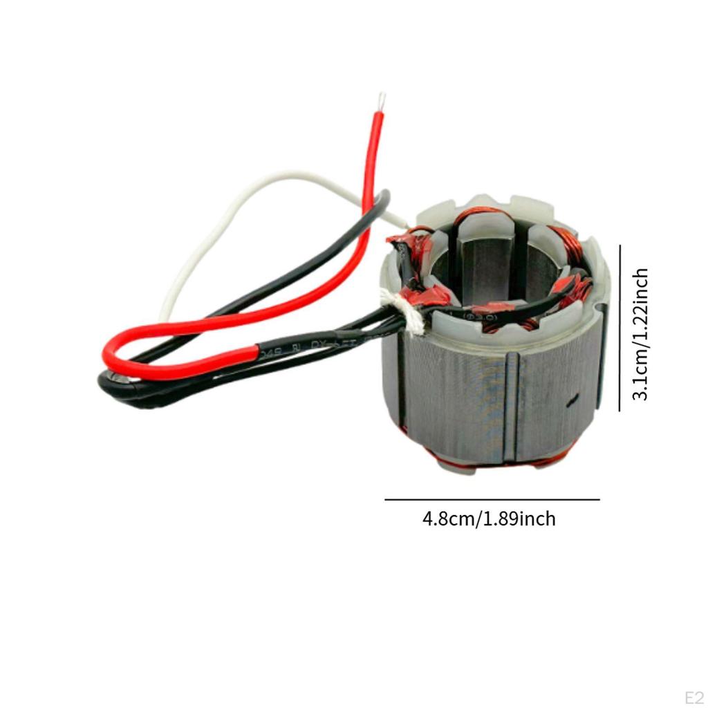 Brushless Angle Grind Stator,Easy to Install Spare Part Power Tool Repair Parts Lightweight