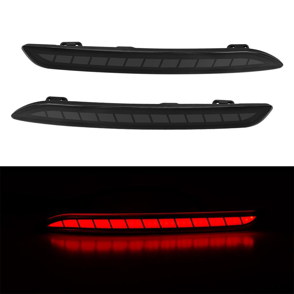 For Honda Accord  2025 2025LED Rear Bumper Reflector Light  Auto Brake Warning Lamp Waterproof Multi-function Car Accessories