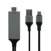 Usb 3.1 Type C To Hdmi Cable Adapter Converter 2M Hd 1080P 4K Hdtv Splitter Cable for Samsung Galaxy S10 / 9/8 Phone Projector Tv