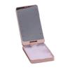 360 Rotation False Eyelash Holder Storage Case with LED Light Mirror Pink