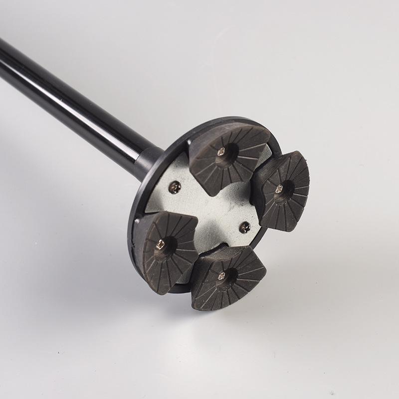 Telescopic Folding Cane with Light, Four-Legged Design, Dual Handles, Aluminum Alloy Walker for Elderly