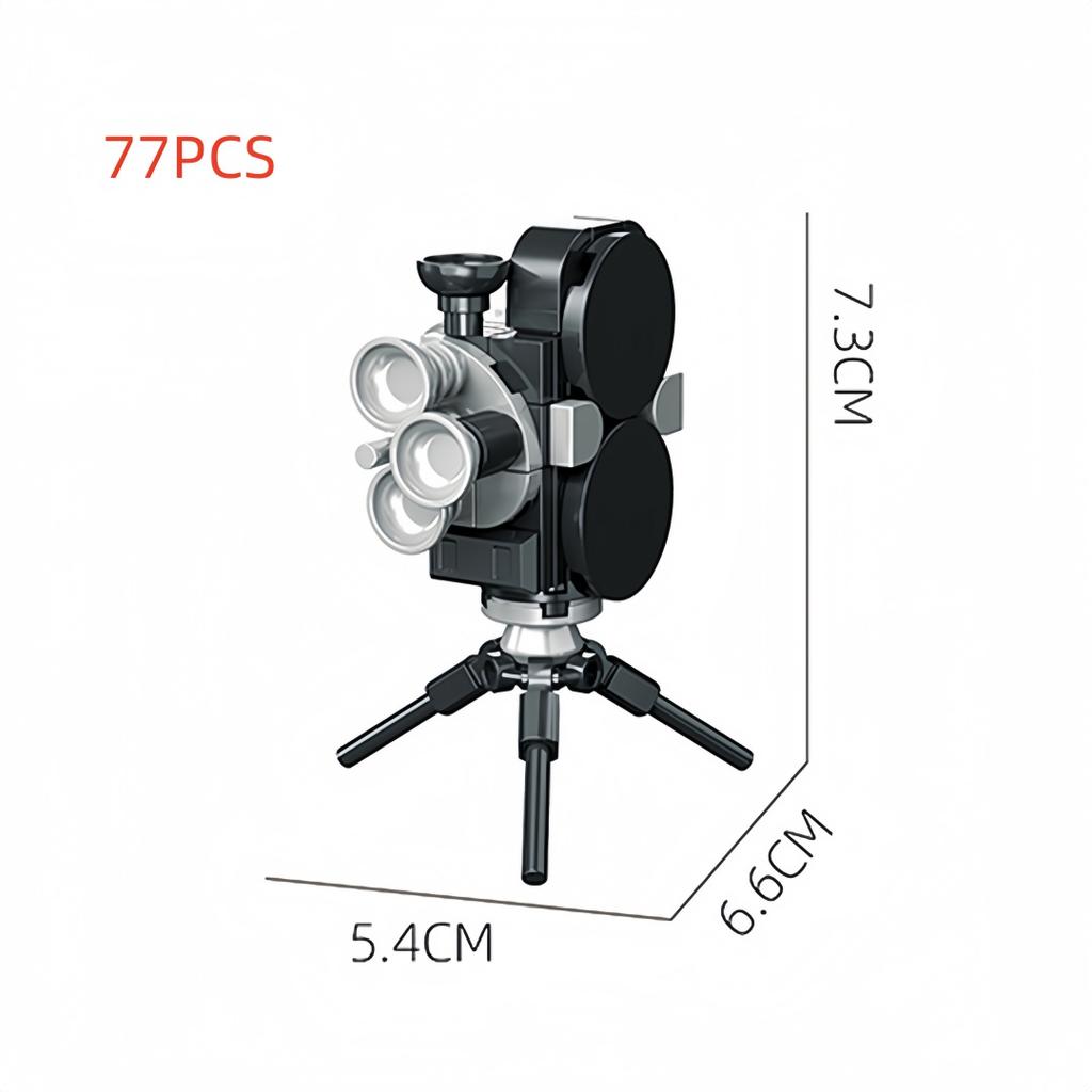 High-Quality Knew High-Quality Built High-Quality 3D High-Quality Camera High-Quality Building High-Quality Blocks–Vintage High-Quality Collectible