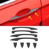 For Volkswagen VW Tiguan L MK2 2016 2017 2018    Car Stick Cover Trim Door Handle Panel Trim Handrail Armrest