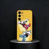 Game C-Cuphead  Phone Case For Samsung S25,24,23,22,30,21,10,9,Ultra,Plus,FE 5G Black Soft Case