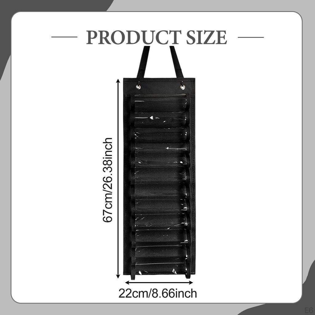 Vinyl Roll Holder 12 Compartments Closet Creative Space Saving Multipurpose Craft Storage Rack