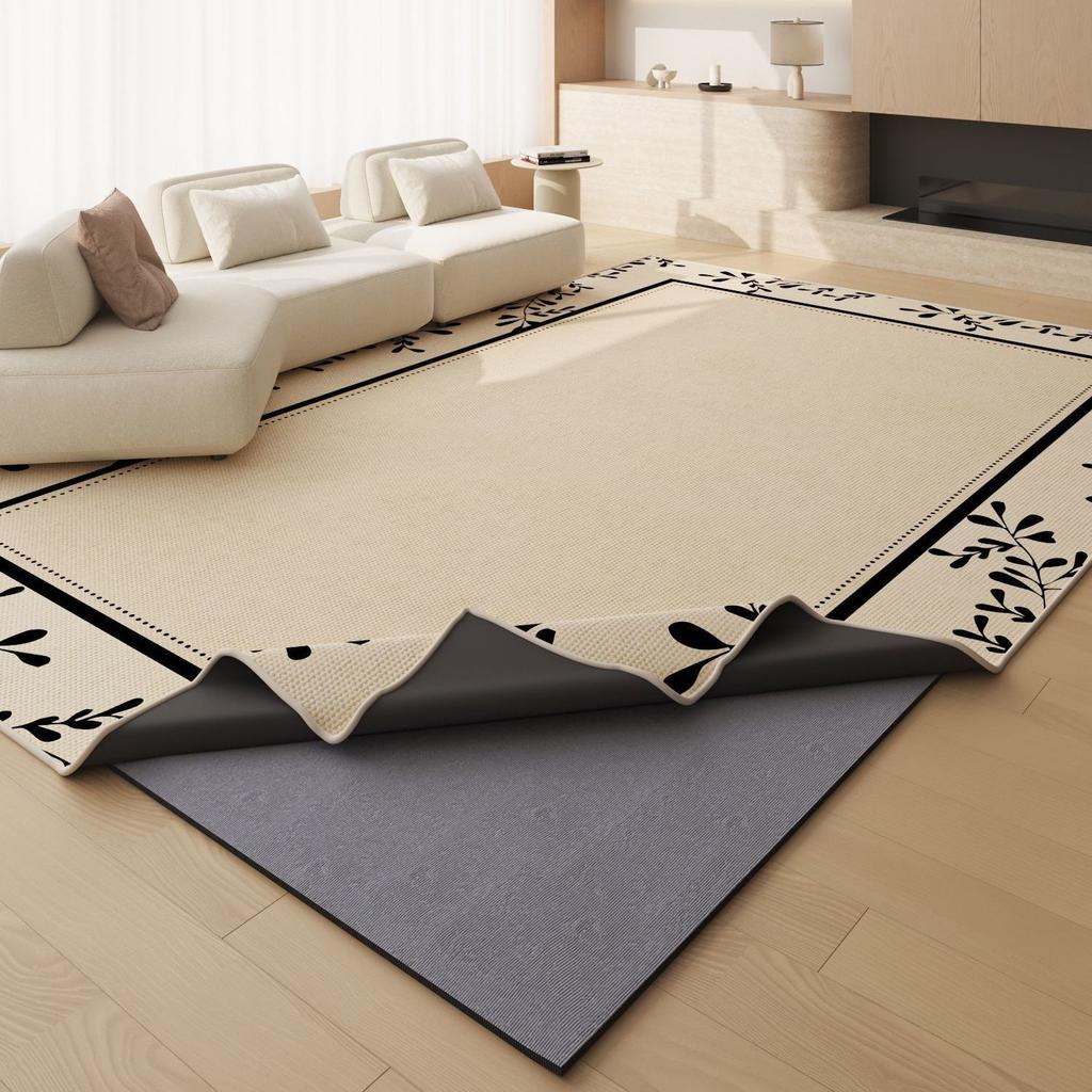 Removable Washed Carpet, Machine Washable Floor Mat In Living Room, Bedside Coffee Table In Bedroom, Large Area Free Of Care, Full Floor Mat