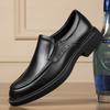 Breathable Men Oxford Shoes Luxury Brand Man Formal Dress Footwear Fashion Style Business Shoes Genuine Leather Slip On Footwear