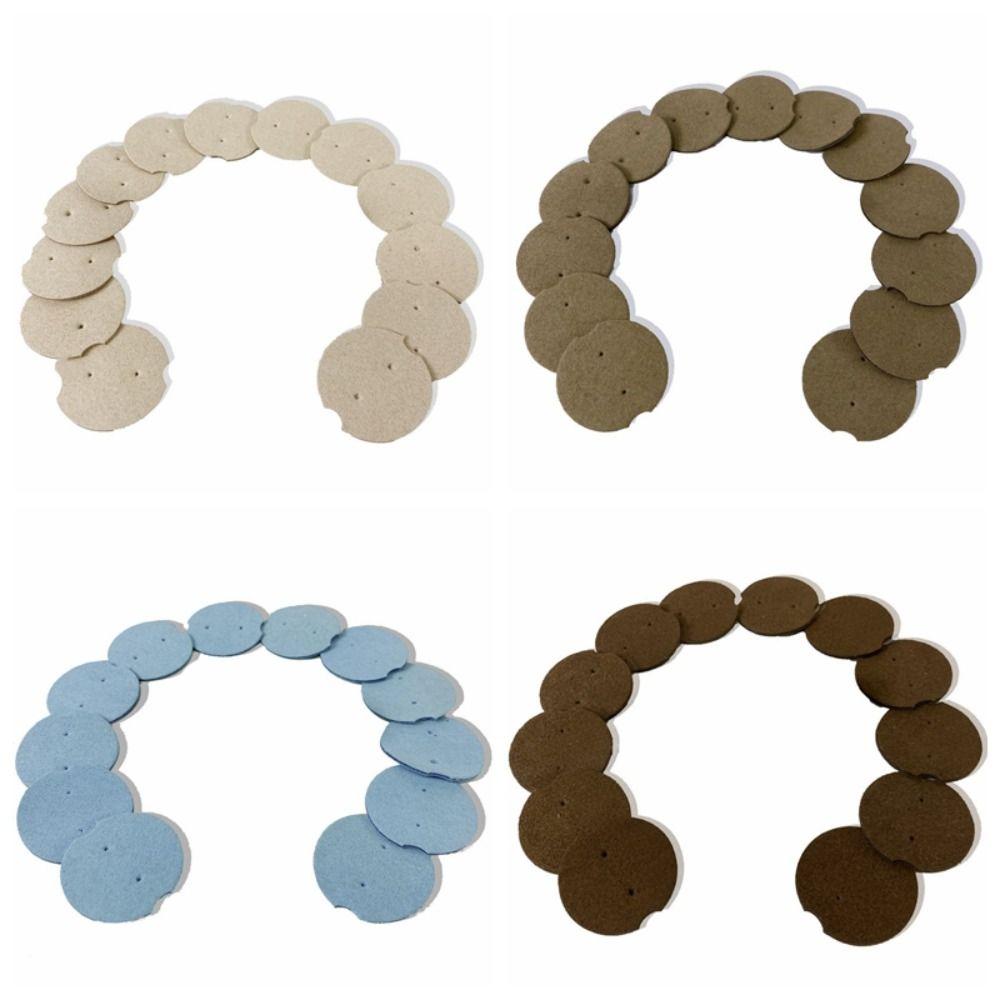 12Pcs Multifunctional Earrings Card Holder Round Round Ring Stand Earrings Display Rack Vacation