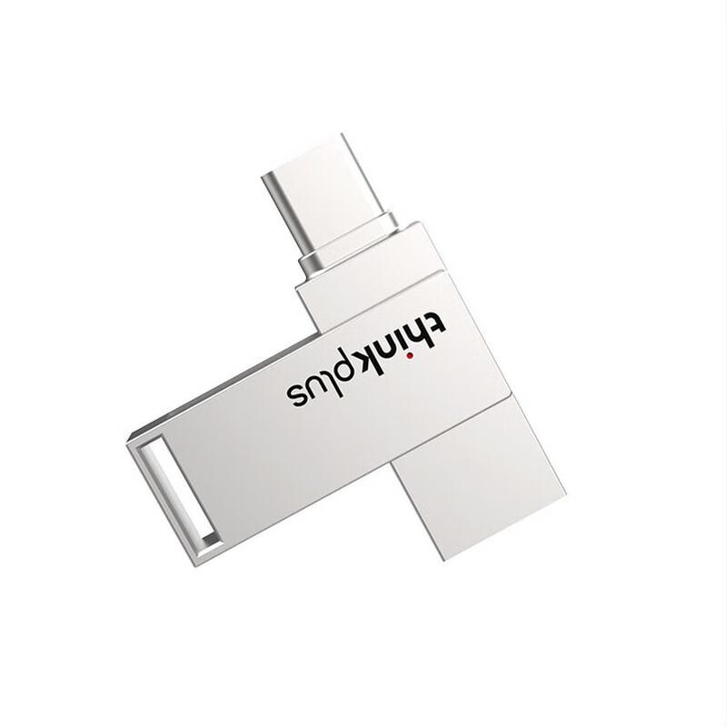 Lenovo ThinkPlus MU90 Dual-Interface USB 3.2 Type-C Metal Flash Drive