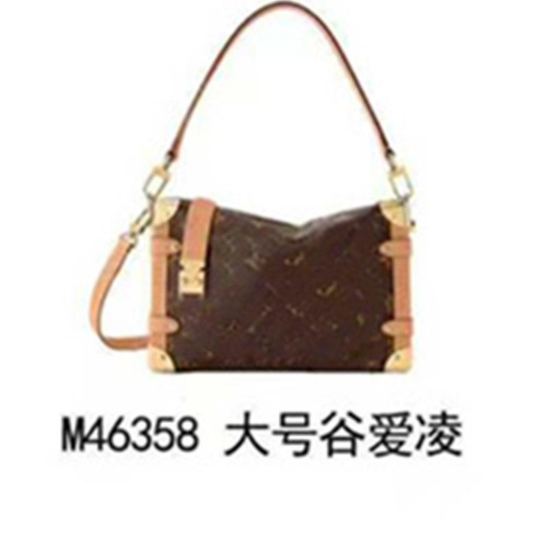 New leather women's bag, handbag, mailman bag, lunch box bag, stray bag, jungle bag, shoulder messenger women's bag, box bag.