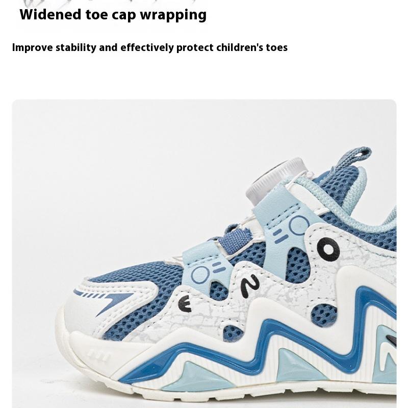 New Autumn Double Mesh Versatile Lightweight Casual Shoes for Boys and Girls, Comfortable Soft Sole Breathable Sports Shoes