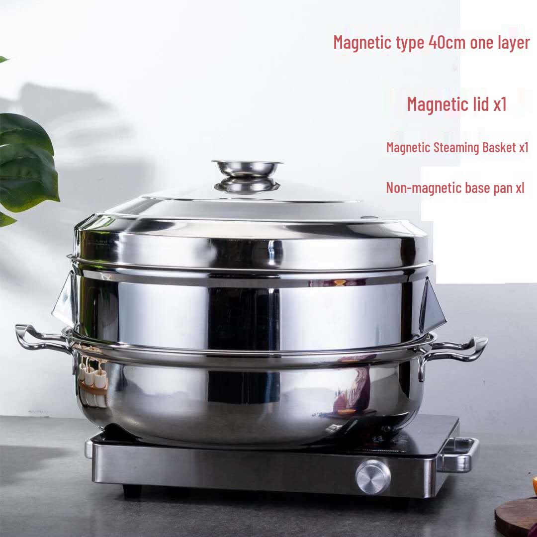 Universal Steamer Pot for Dumplings, Rice