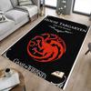1pc Fire and Blood Office Carpet Chair Mats, Home Decor Mat | Fantasy Theme Mat | Durable Mat, Dragon DecorB11