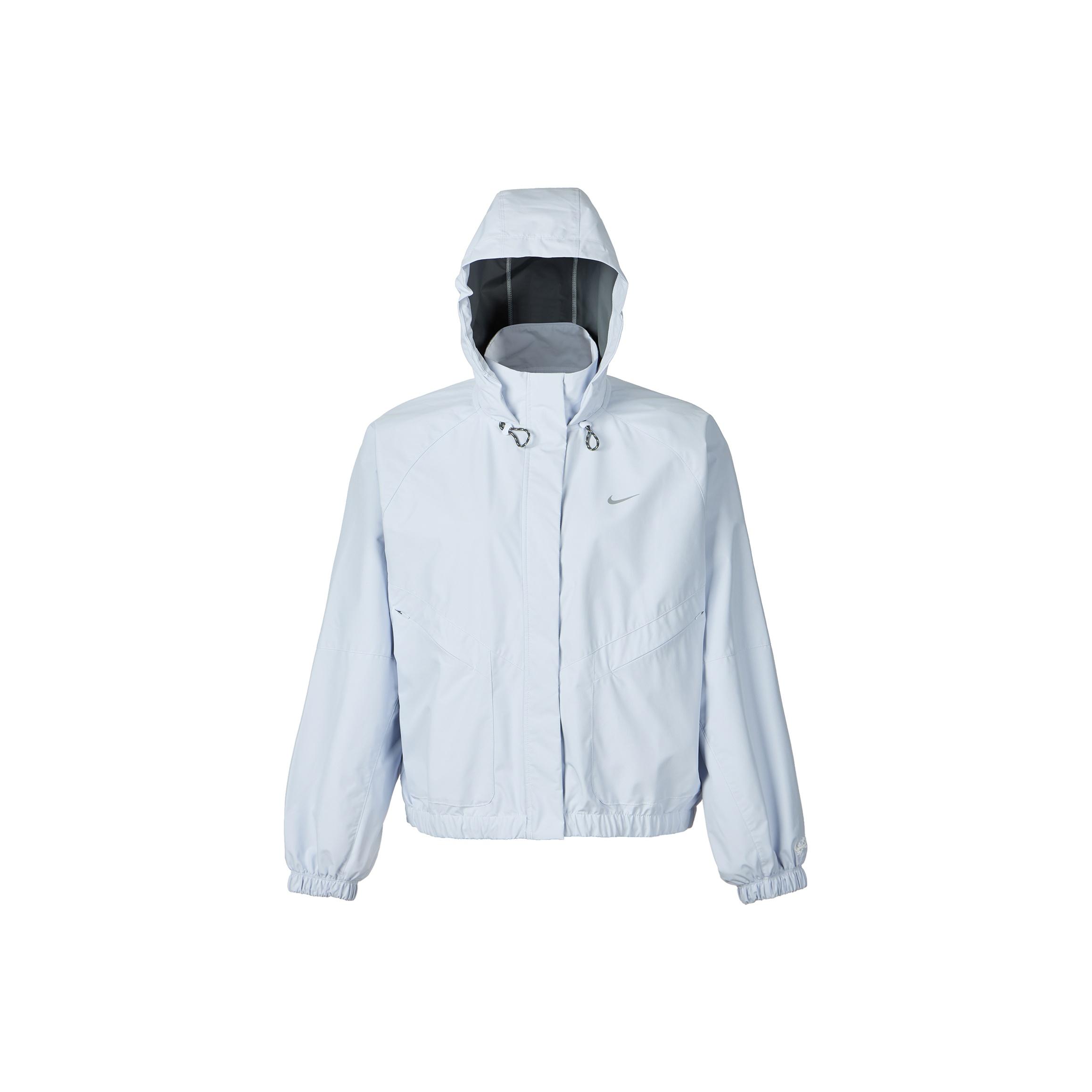 

Жіноча вітрозахисна водонепроникна бігова куртка Nike Storm-Fit Swift Football-Grey HV4876085 S