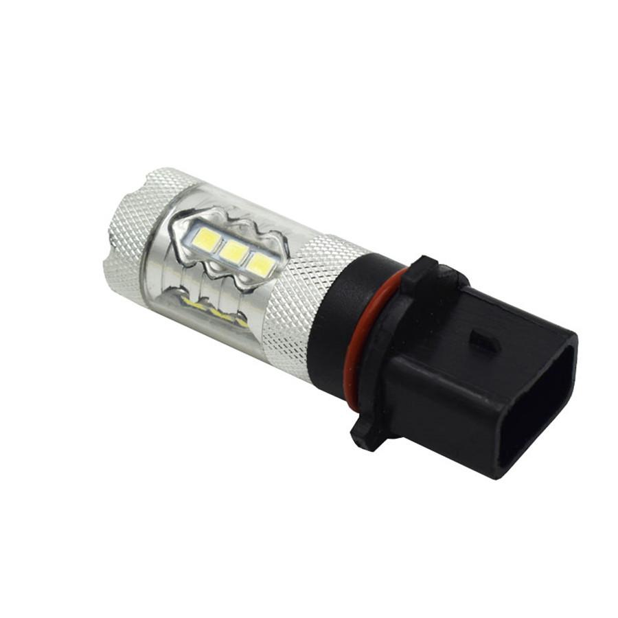 2 stk P13W 80W 2835 16SMD 16LED Lyspære Hvit For 2011-2013 Chevrolet Camaro